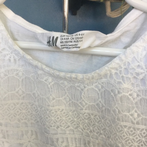 H&M’s Girls White Top - Picture 5 of 5
